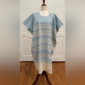 Hand Woven Mexican Huipil Dress. Oaxaca Huipil, handmade Boho, one of a kind.